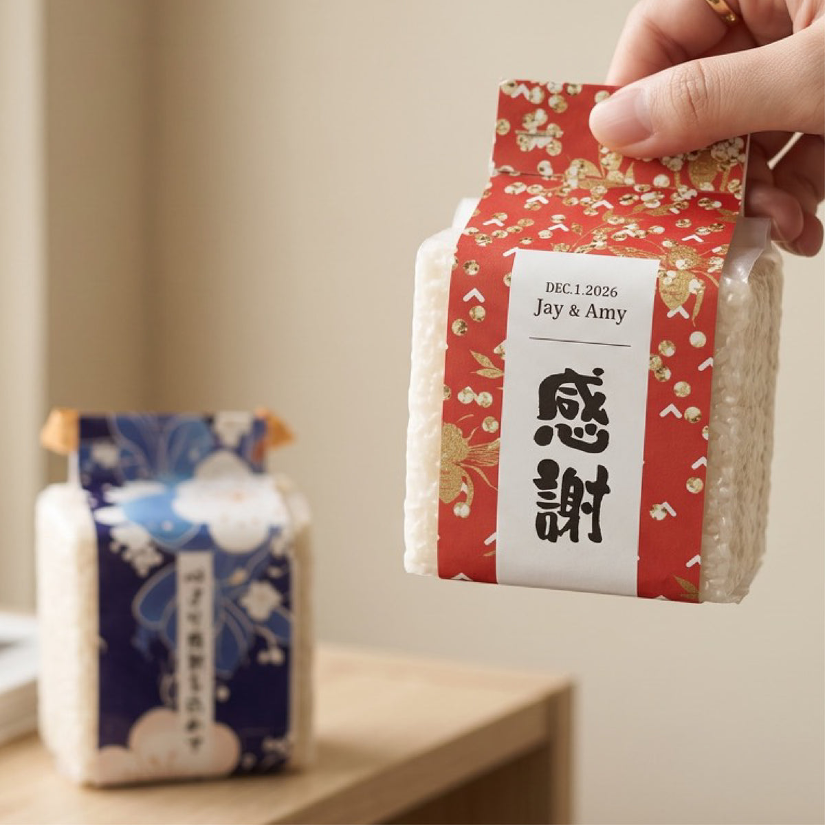 【台北精米所】客製化米禮｜婚禮小物｜喜米｜喝茶禮
