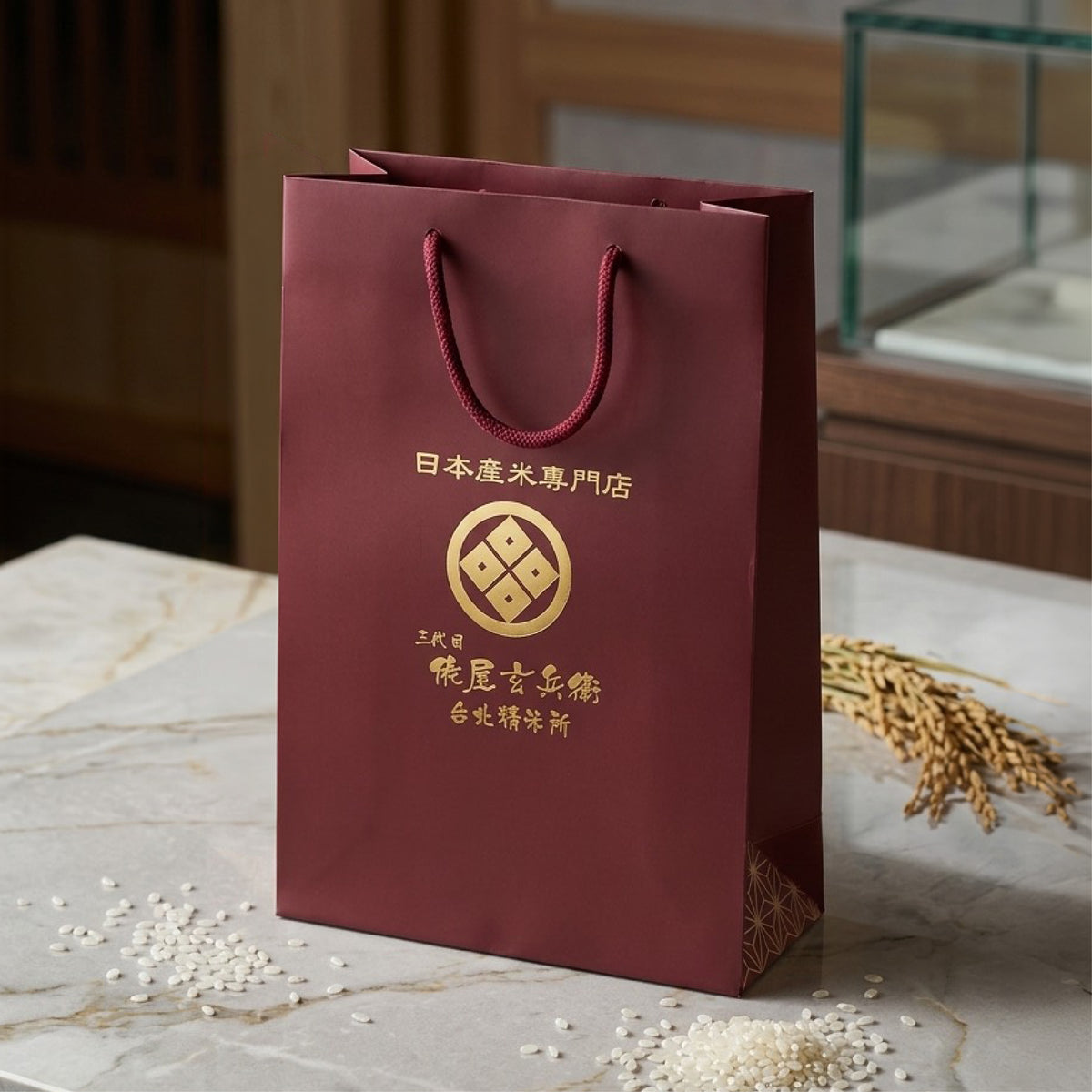 【台北精米所】客製化米禮｜霧金抽屜禮盒｜商務禮盒｜客戶贈禮｜企業贈禮
