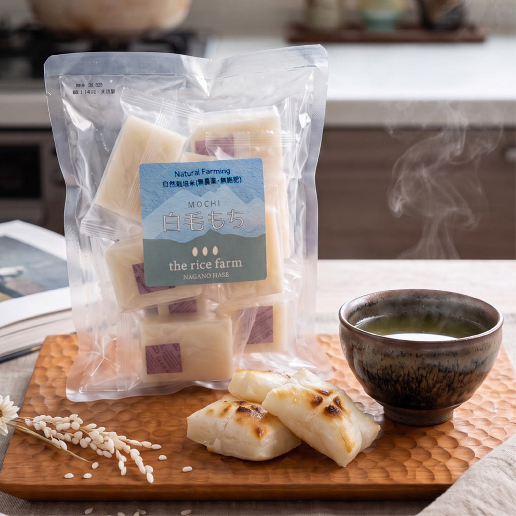 【Taipei Seimaijo】Niigata-produced Japanese Mochi - Safe and Pesticide-Free