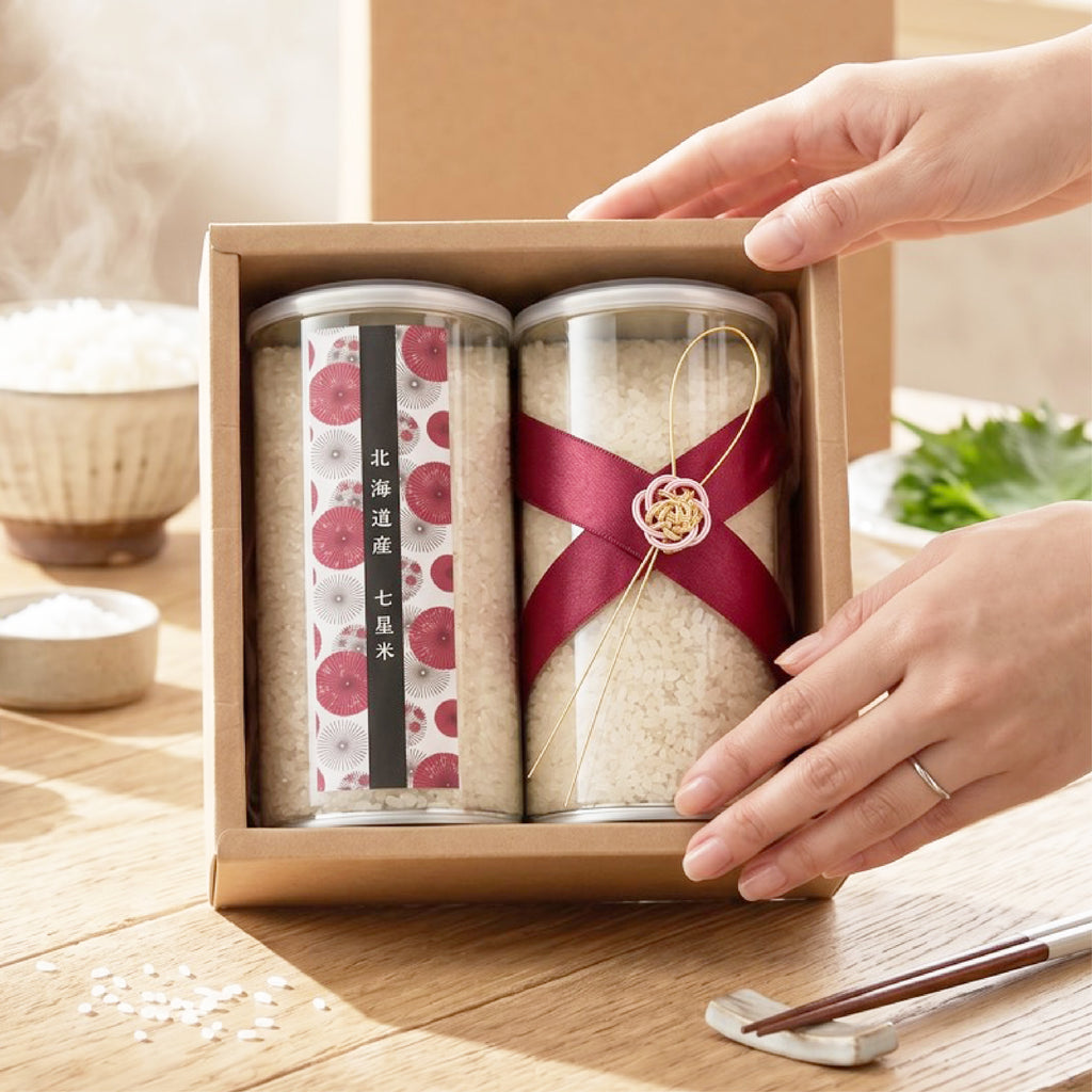 [Taipei Seimaijo] Mid-Autumn Festival Gift Box | Hokkaido Starry Night Gift Box - Seven Star Rice × Moonlight Rice 500g