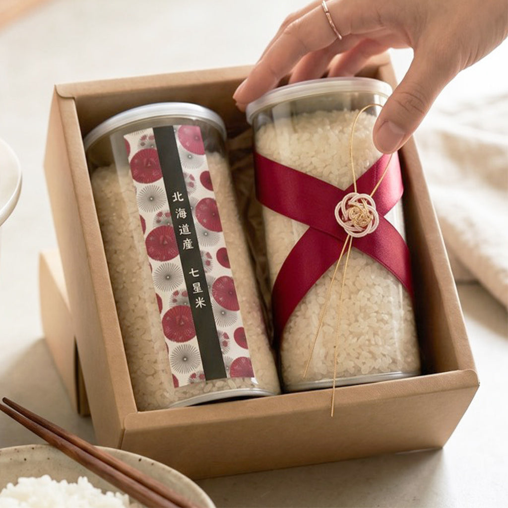 [Taipei Seimaijo] Mid-Autumn Festival Gift Box | Hokkaido Starry Night Gift Box - Seven Star Rice × Moonlight Rice 500g